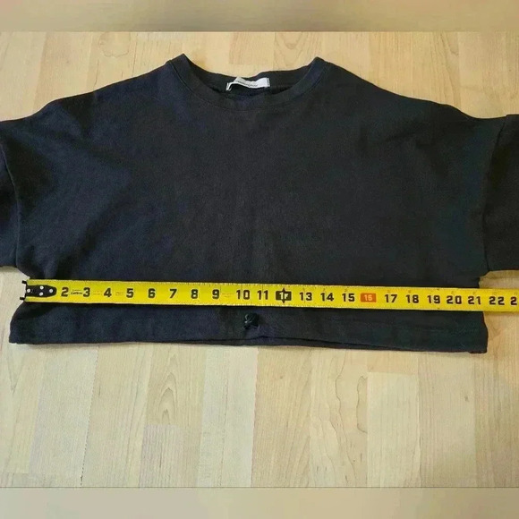 Banichonghuai crop top with bungee pulls size small - Picture 4 of 7